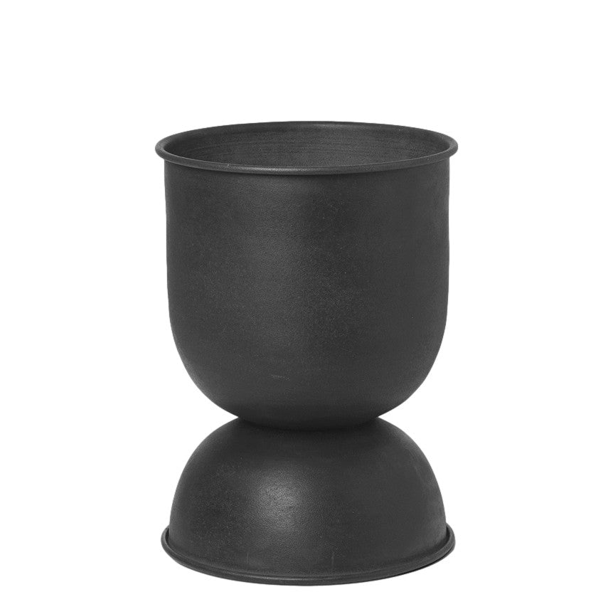 Kvetináč Hourglass, XS, Black