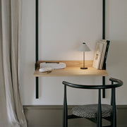 New Works Přenosná lampa Brolly, Steel Black - DESIGNSPOT
