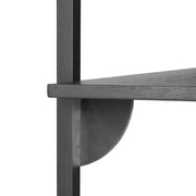 ferm LIVING Police Sector Single, Narrow, Black - DESIGNSPOT