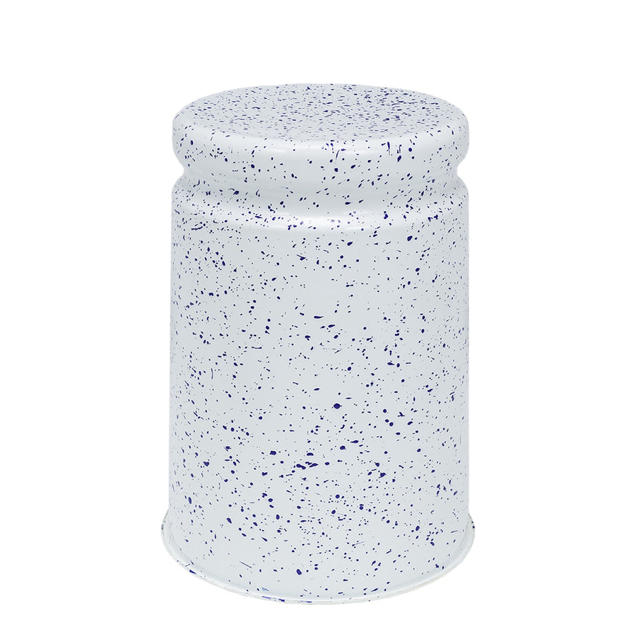 Stolička Last, White / Blue Splatter