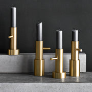 Fritz Hansen Svícen Candleholder, Small #1, Brass - DESIGNSPOT