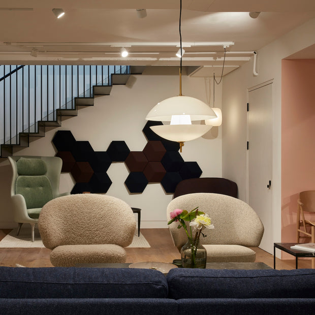 Fritz Hansen Závěsná lampa Clam Ø44 - DESIGNSPOT