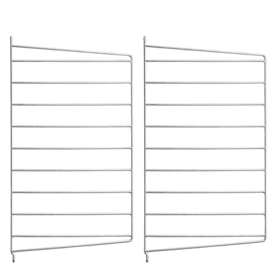 String Nástěnný panel 50 x 30 cm, Galvanized, 2 kusy - DESIGNSPOT