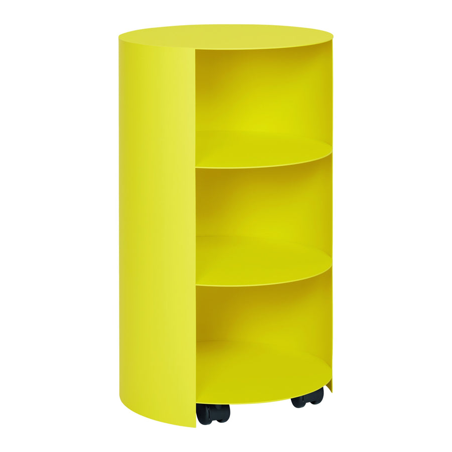 Stolík Hide Pedestal, Sulfur Yellow