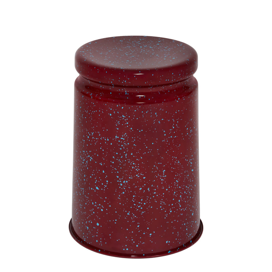 Stolička Last, Burgundy / Sky Blue Splatter