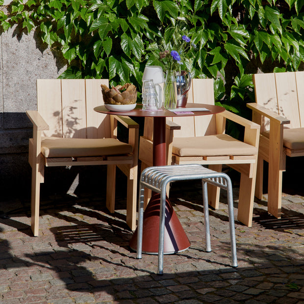 HAY Zahradní stolička Palissade, Anthracite - DESIGNSPOT
