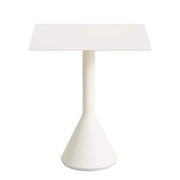 HAY Zahradní stůl Palissade Cone 65x65, Cream White - DESIGNSPOT