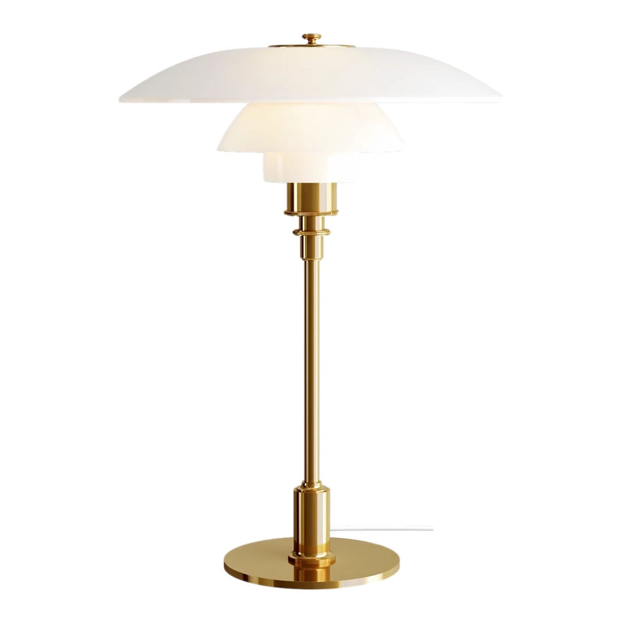 Stolná lampa PH 3½-2½, Brass metallised