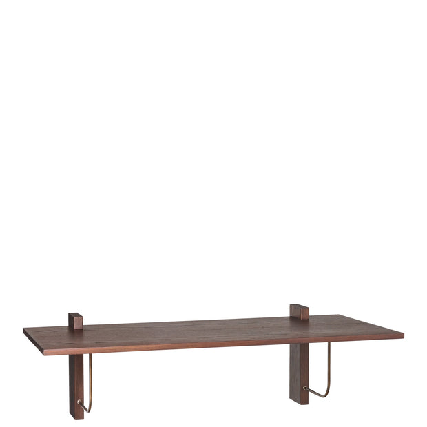 Audo Copenhagen Nástěnný stůl Corbel Desk, Dark Oak - DESIGNSPOT