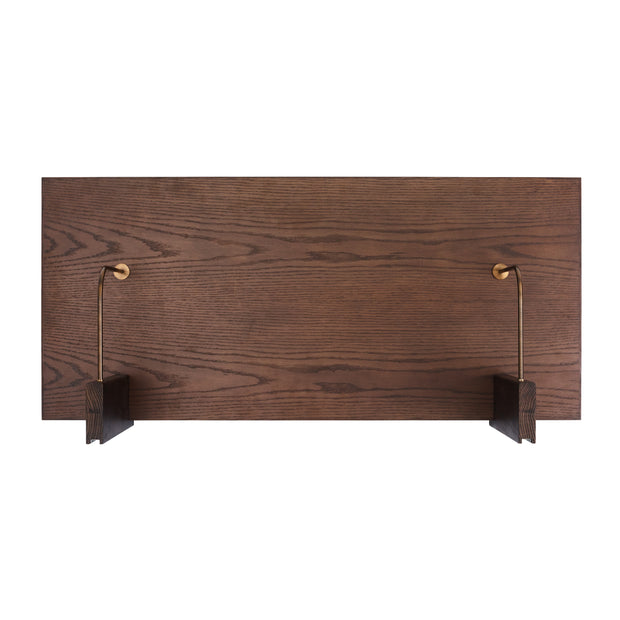Audo Copenhagen Nástěnný stůl Corbel Desk, Dark Oak - DESIGNSPOT
