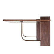 Audo Copenhagen Nástěnný stůl Corbel Desk, Dark Oak - DESIGNSPOT