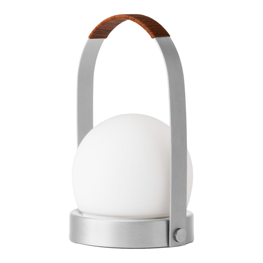 Prenosná lampa Carrie, Brushed Aluminium