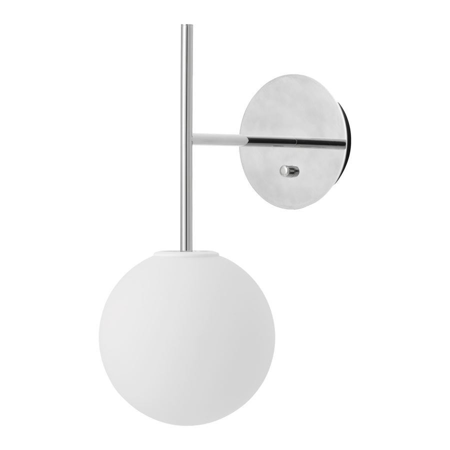 Nástenná lampa TR, Polished Steel