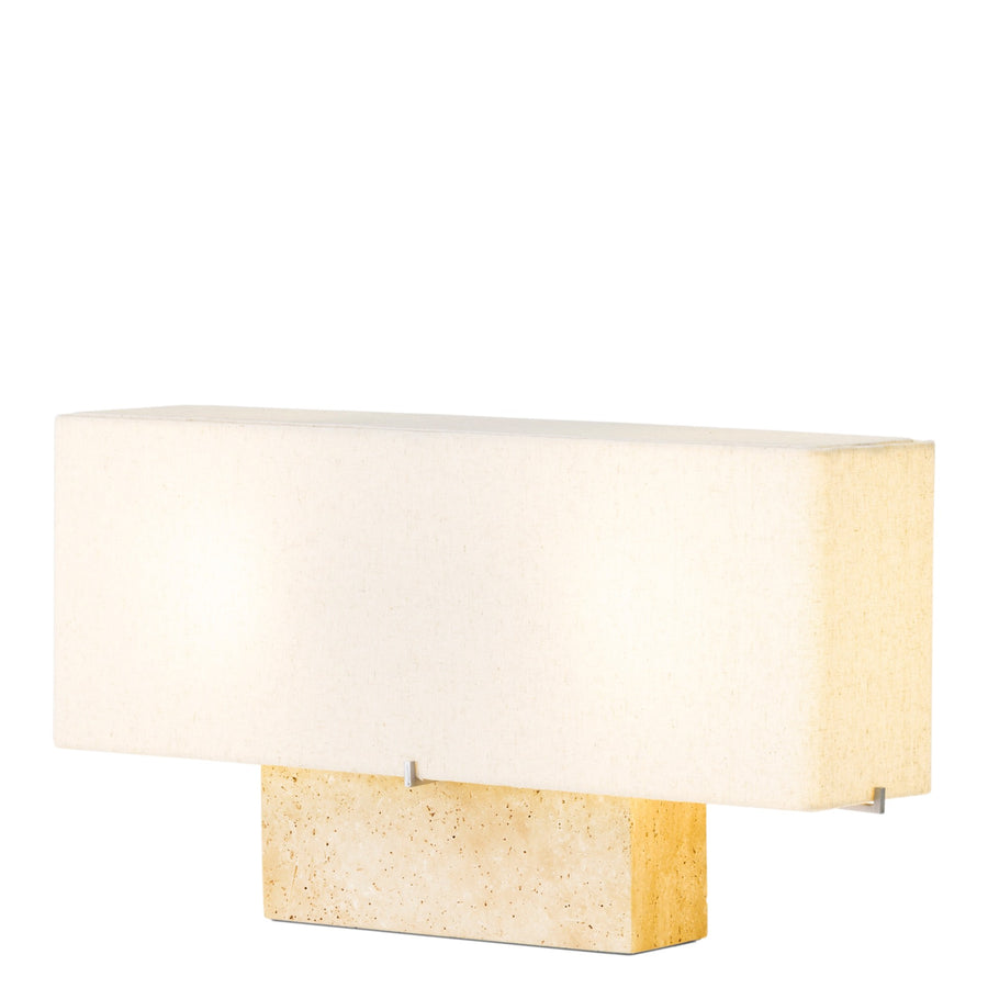 Stolná lampa Nonna H30, Travertine