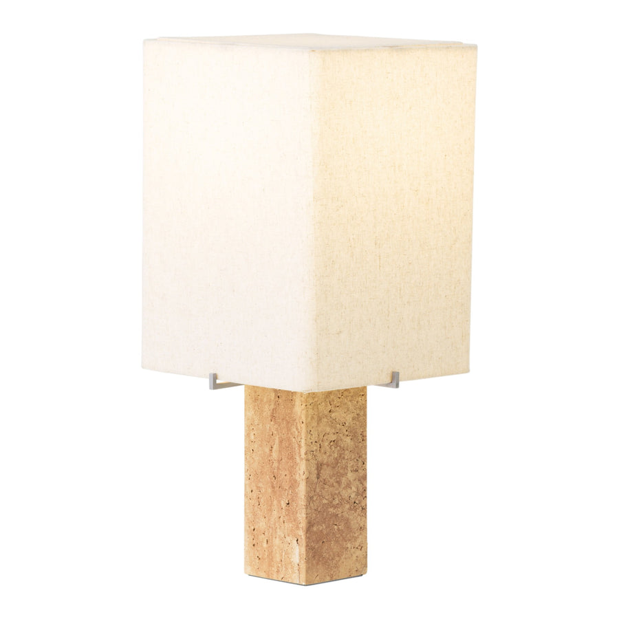 Stolná lampa Nonna H49, Travertine