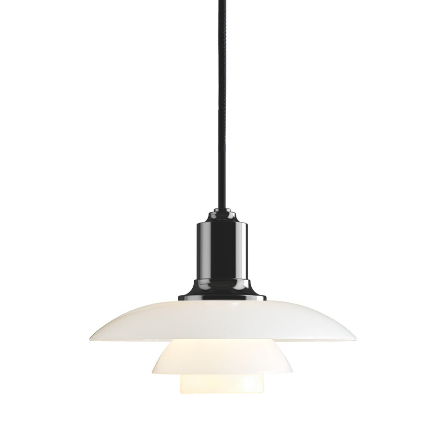 Závesná lampa PH 2/1, Black metallised