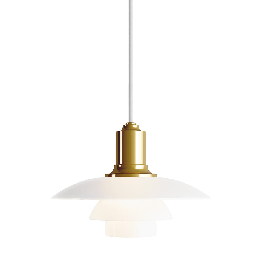 Závesná lampa PH 2/1, Brass metallised