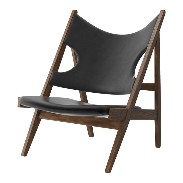 Audo Copenhagen Křeslo Knitting, Leather, Walnut / Dakar 0842 - DESIGNSPOT
