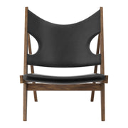 Audo Copenhagen Křeslo Knitting, Leather, Walnut / Dakar 0842 - DESIGNSPOT