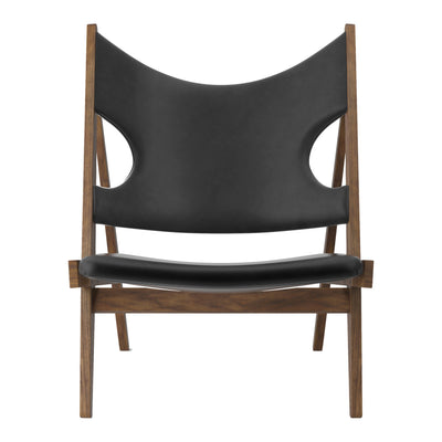Audo Copenhagen Křeslo Knitting, Leather, Walnut / Dakar 0842 - DESIGNSPOT