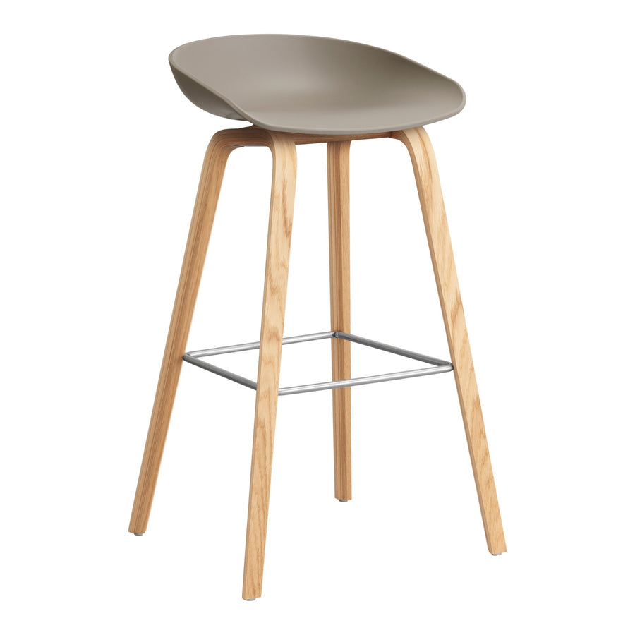 Barová stolička AAS 32, Oak / Khaki