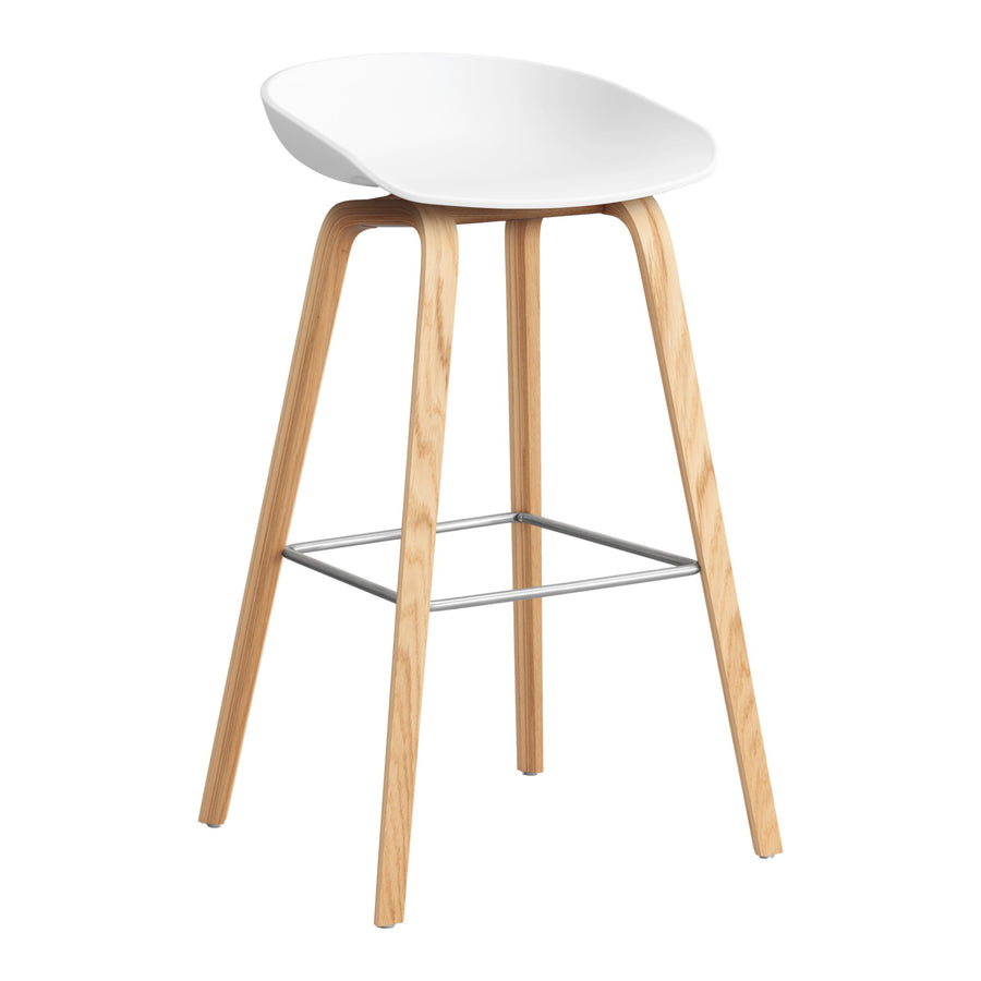 Barová stolička AAS 32, Oak / White