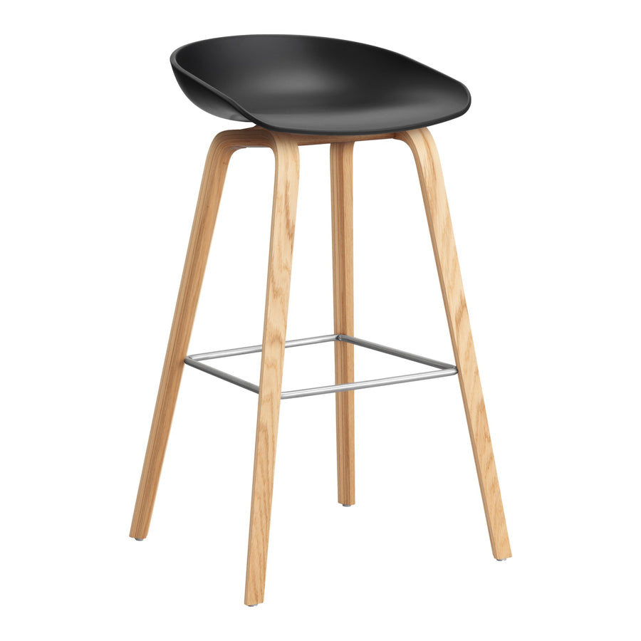 Barová stolička AAS 32, Oak / Black