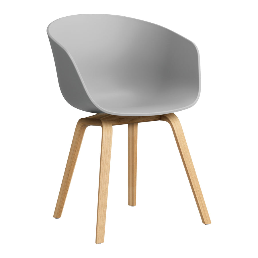 Jedálenská stolička AAC 22, Oak / Concrete grey