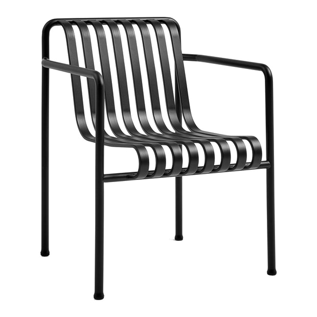 Hay Zahradní židle Palissade Dining Armchair, Anthracite - DESIGNSPOT