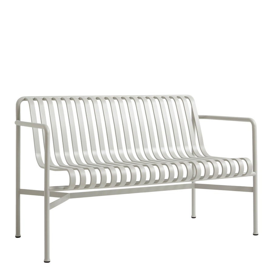 Záhradná lavica Palissade Dining Armrest, Sky Grey