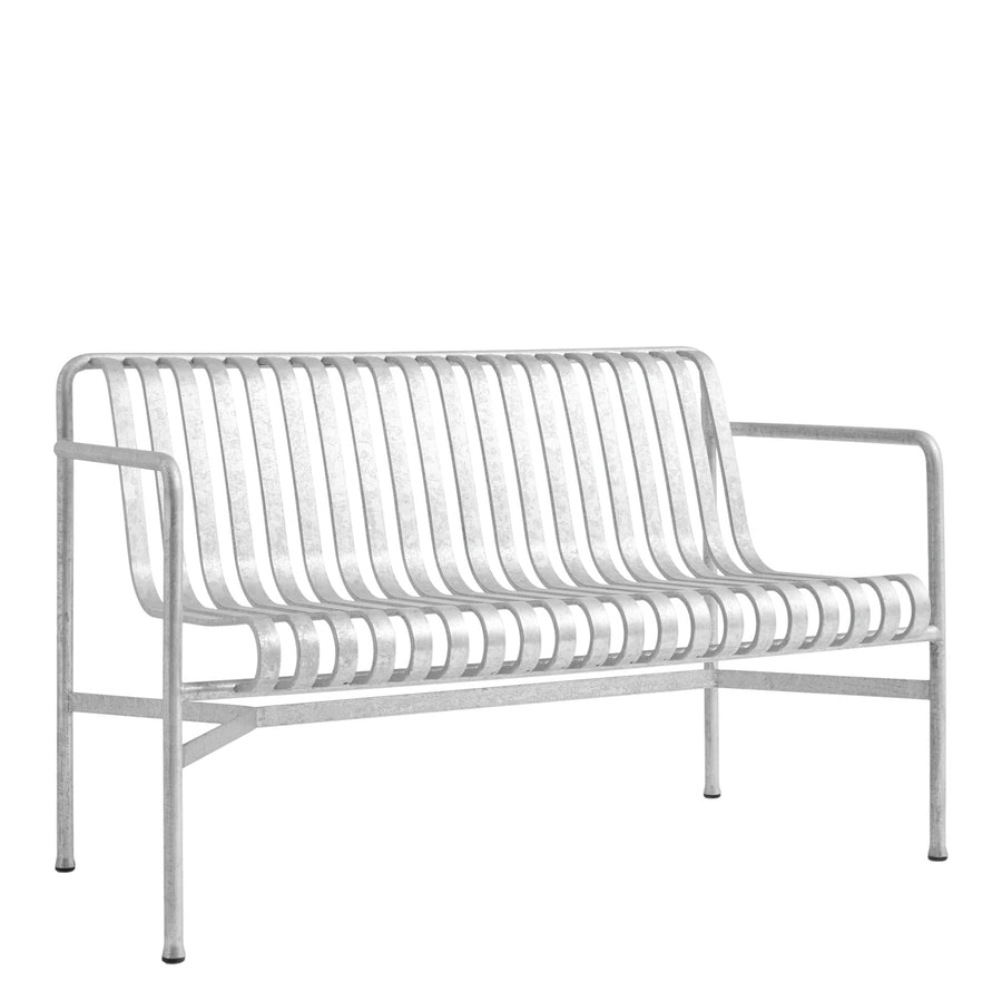 Záhradná lavica Palissade Dining Armrest, Hot Galvanised