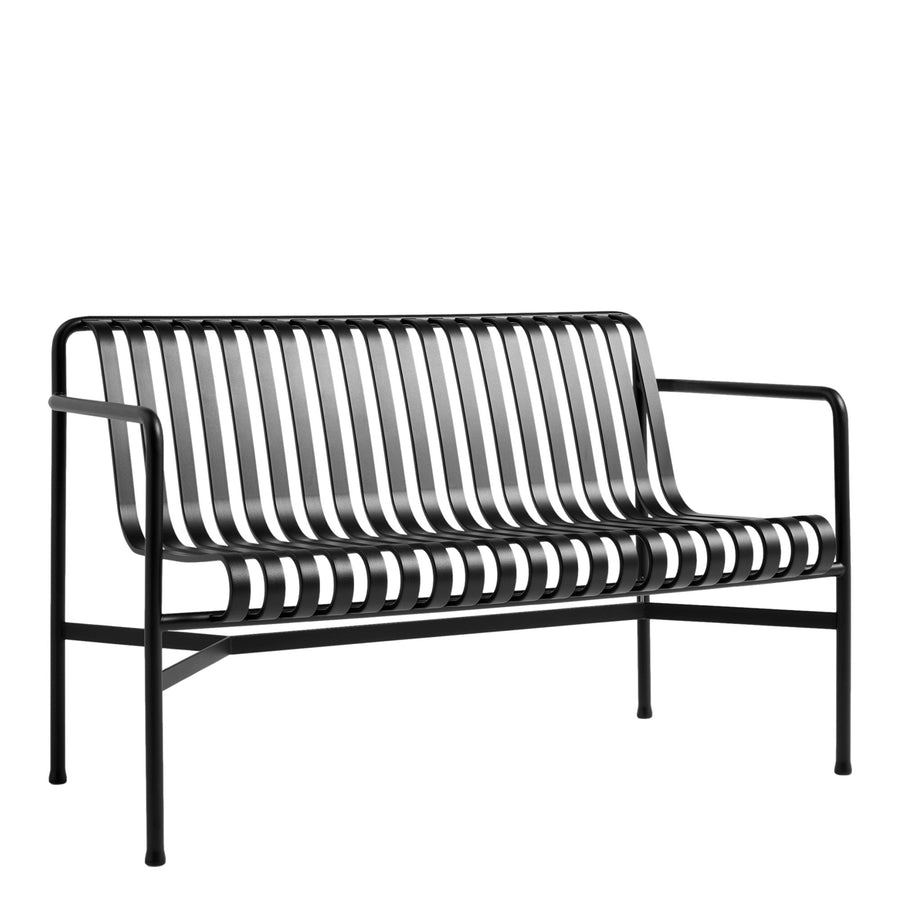 Záhradná lavica Palissade Dining Armrest, Anthracite