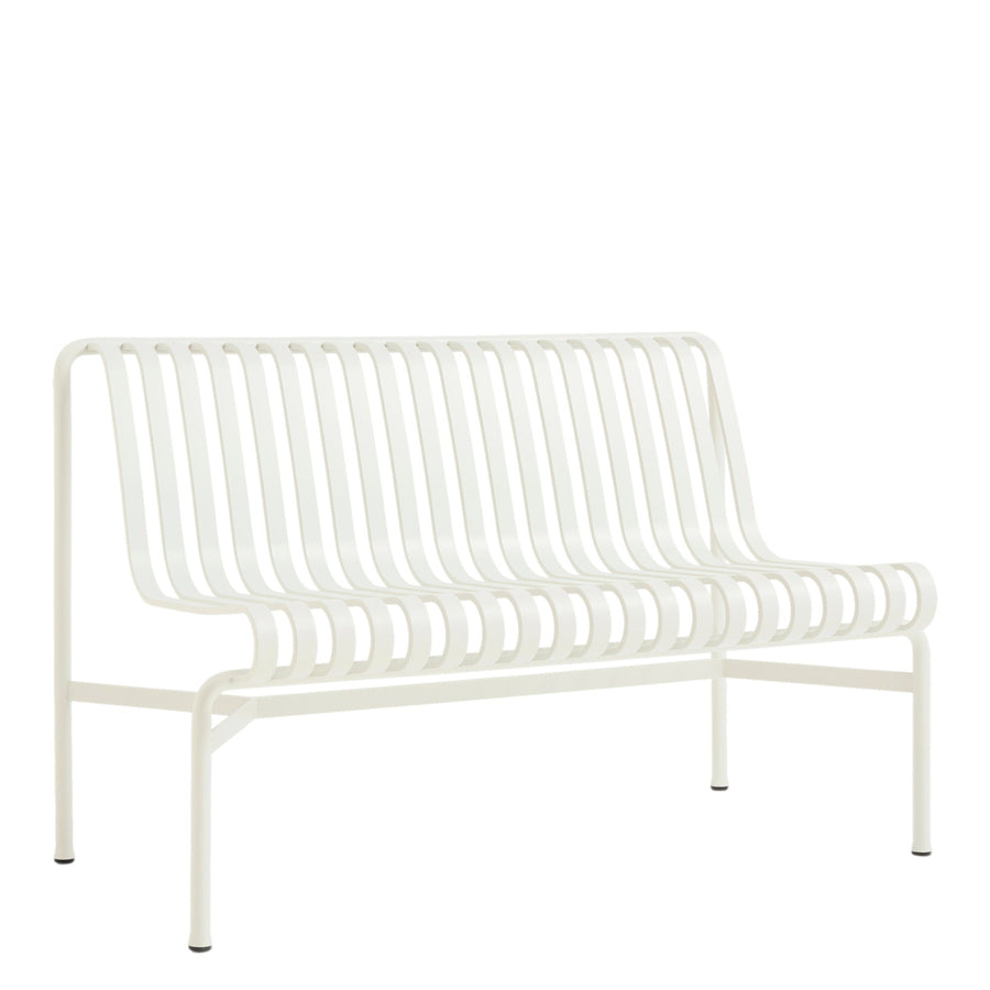Záhradná lavica Palissade Dining, Cream White