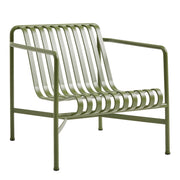 HAY Zahradní křeslo Palissade Lounge Low, Olive - DESIGNSPOT