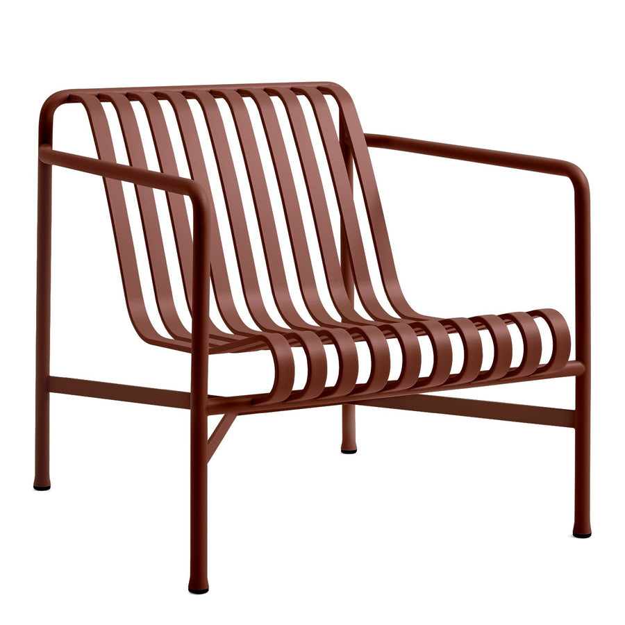 Záhradné kreslo Palissade Lounge Low, Iron Red