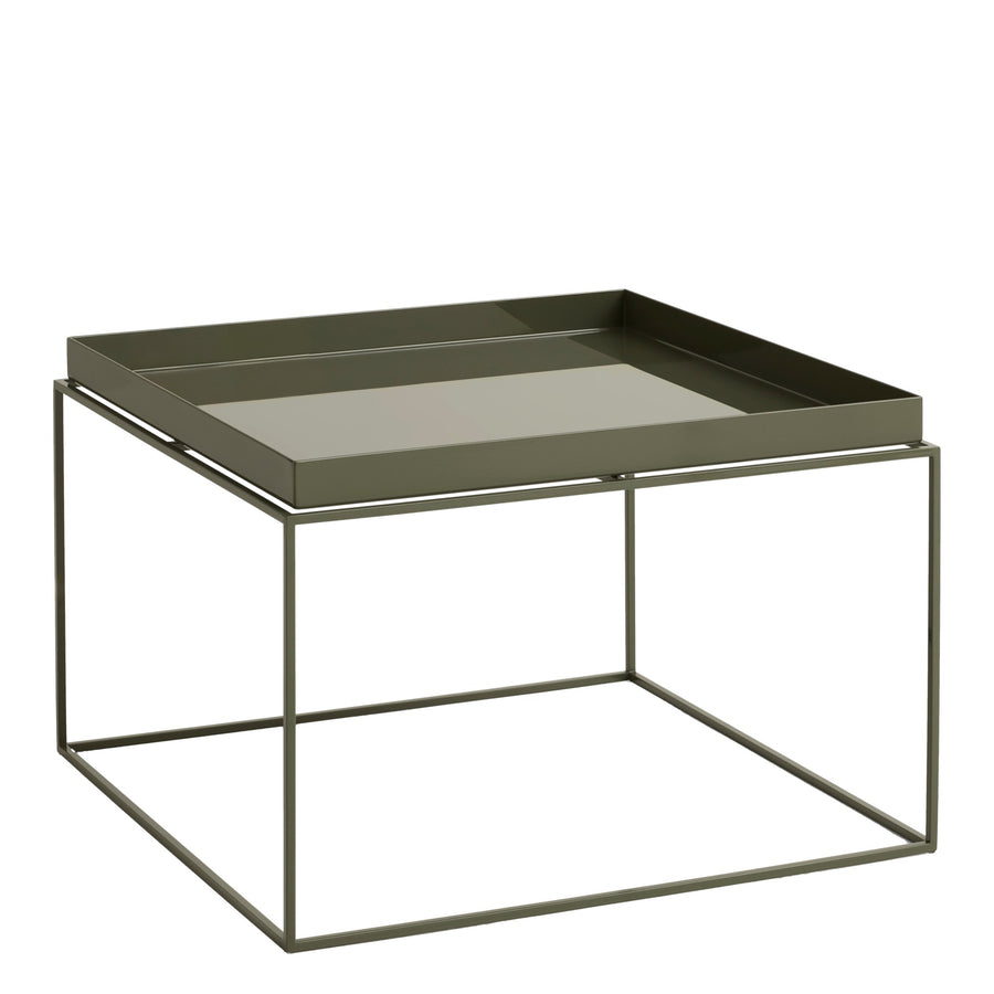 Konferenčný stolík Tray, Olive green