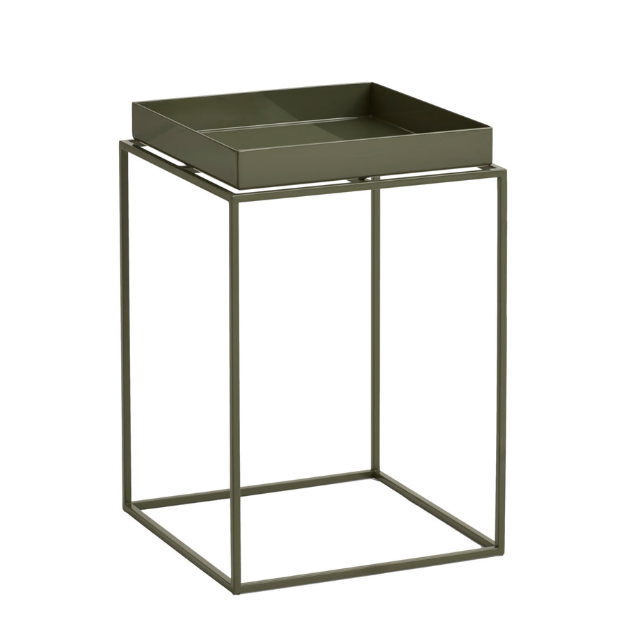 Odkladací stolík Tray S High, Olive green