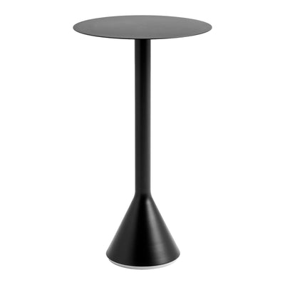 HAY Vysoký zahradní stůl Palissade Cone Ø60, Anthracite - DESIGNSPOT