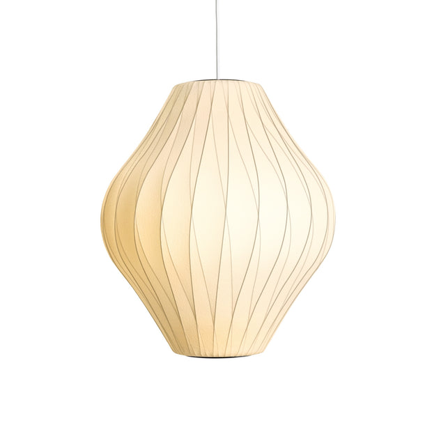 HAY Závěsná lampa Nelson Pear Crisscross Bubble M - DESIGNSPOT