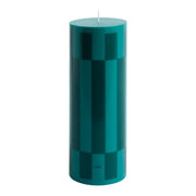 HAY Svíčka Column, Large, Green / Dark green - DESIGNSPOT