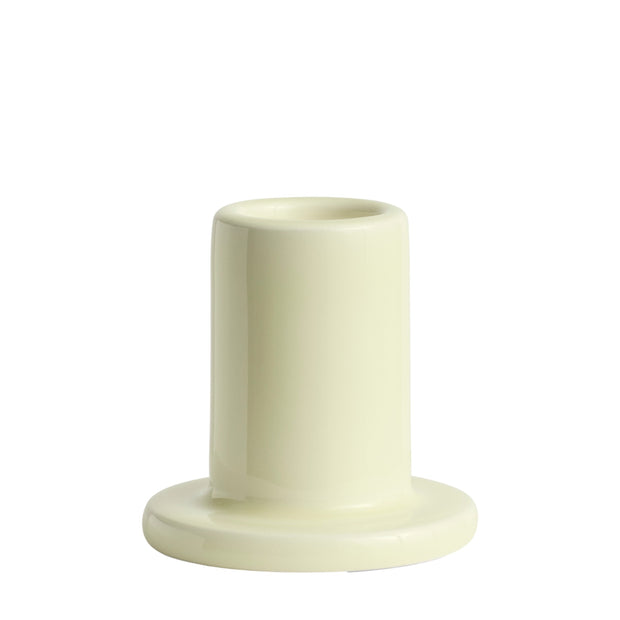HAY Svícen Tube, Lime White - DESIGNSPOT