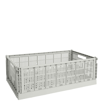 HAY Úložný box Colour Crate, X-Large, Grey - DESIGNSPOT
