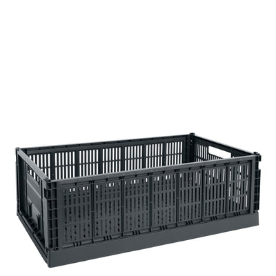 HAY Úložný box Colour Crate, X-Large, Charcoal - DESIGNSPOT