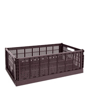 HAY Úložný box Colour Crate, X-Large, Bordeaux - DESIGNSPOT