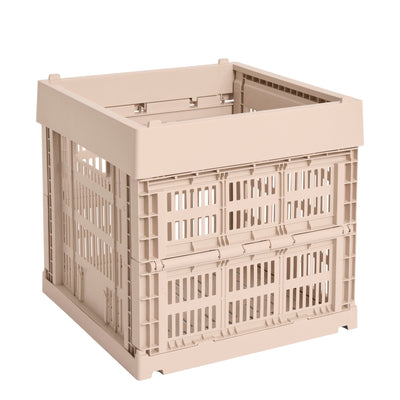 HAY Úložný box Colour Crate, Cube, Powder - DESIGNSPOT