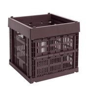 HAY Úložný box Colour Crate, Cube, Bordeaux - DESIGNSPOT