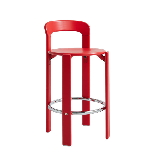 HAY Barová židle Rey Low, Scarlet Red - DESIGNSPOT