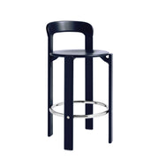 HAY Barová židle Rey Low, Deep Blue - DESIGNSPOT