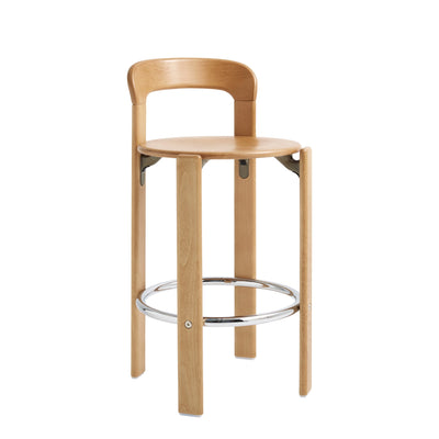 HAY Barová židle Rey Low, Golden - DESIGNSPOT