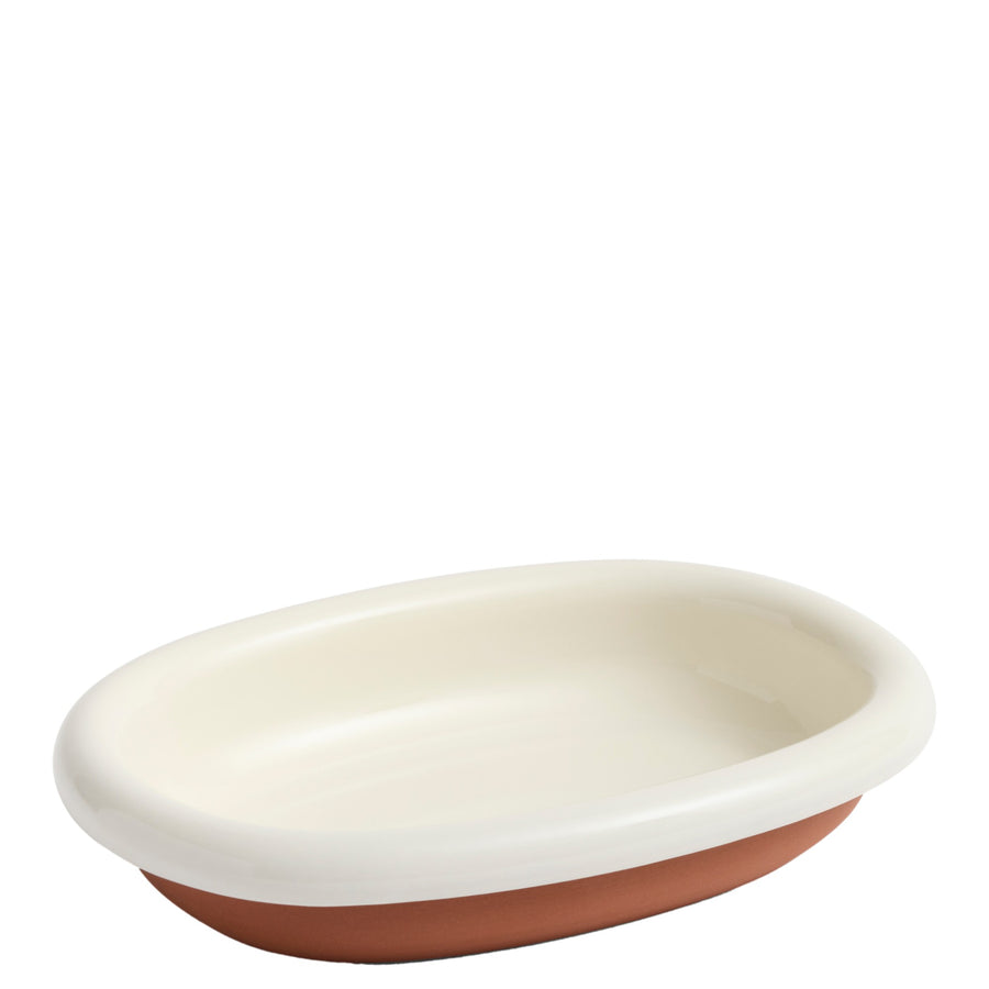 Misa Oval Barro S, Off-white